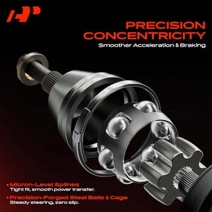A-Premium Front CV Axle Shaft Assembly for Hyundai & Kia Models - style: Front Driver and Passenger Side