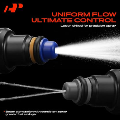 A-Premium Set of 4 Fuel Injectors Compatible with Subaru