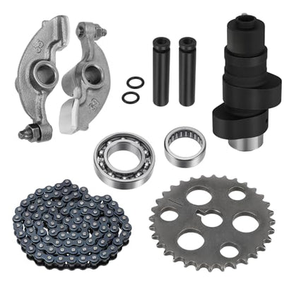 JAVIK Camshaft & Cam Chain Gear Bearing Kit Fit for Yamaha Big Bear 350 YFM350 1990-1999 Warrior 350 Wolverine 350 Moto-4 350 1989-2005, OEM#5UH-12170-00-00 1YW-12170-00-00