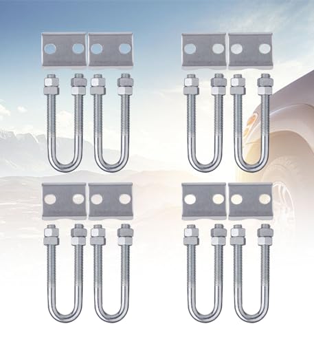 8-Pack Coil Spring Lowering Clamp Kit Adjustable for Car Suspension