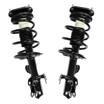Detroit Axle - 2pc Front Struts with Coil Spring for 2008-2015 Scion xB - size: 11421_11422/Pair