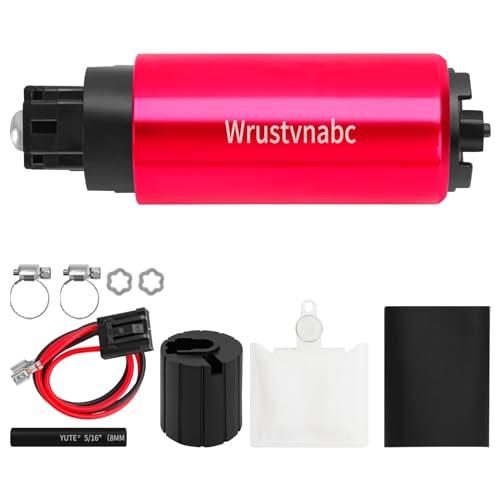 Gss342 External Inline Fuel Pump Electric 320Lph High Flow 12V Universal Replaces Walbro 255LPH Gss342