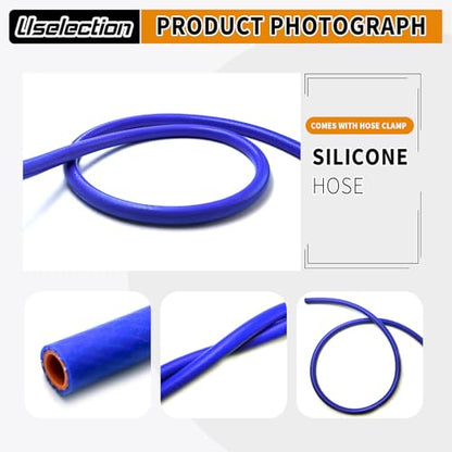 5/8" ID-10Ft(ID 16mm) Heater Hose Enhanced Double Reinforcement - color: Blue, size: 5/8" ID-10Ft(ID 16mm)