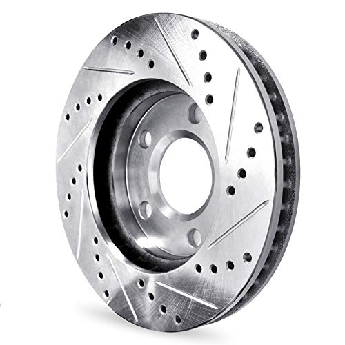 R1 Concepts Front and Rear Brake Kit Fits 2019-2022 Ram 1500 - size: Front and Rear
