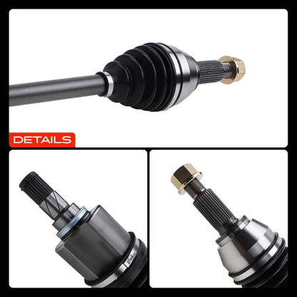 A-Premium Front Left Driver Side CV Axle Shaft Assembly - style: Front Driver Side