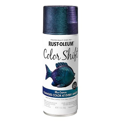 Rust-Oleum Color Shift Blue Cosmos Spray Paint - color: Blue Cosmos, size: 11 oz (Pack of 1)