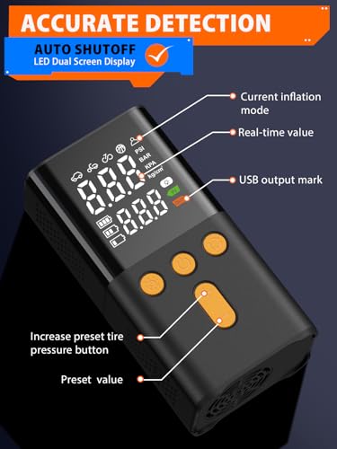Tire Infator Portable Air Compressor