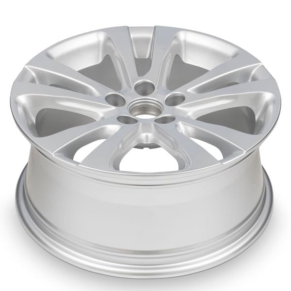 New OEM Replacement Wheel for 2015-2017 Chrysler 200 17x7.5 inch Steel Rim Painted Black Fit 215/55R17 - size: 17x7.5 inch
