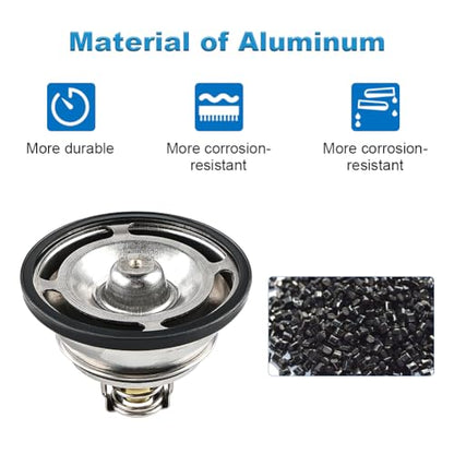 21613426 Coolant Thermostat Compatible with Volvo VNL VN D13 2011-2022 - size: 21412639