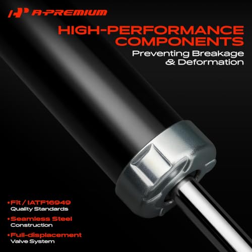 A-Premium Rear Shock Absorbers, Set of 2 - Compatible with Mazda - style: Rear Shock fit Mazda 3/5 2004-2015