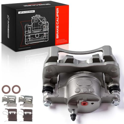 A-Premium Front Right Passenger Disc Brake Caliper with Bracket - style: Front Passenger Side