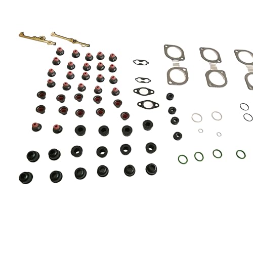 PartsFlow Engine Head Gasket Set Fits 02-10 BMW 545i 645Ci 745i 745Li X5 E53 E63 4.4L V8 - color: 11340054492, 11127513945