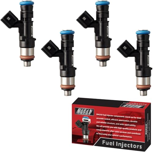 Set of 4 Fuel Injectors 4892844AA FJ1135 Replacement - size: FJ1135