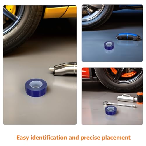 ibasenice Blue PE Wheel Rim Protector Tape Roll - size: 2000.00X3.00X0.10CM
