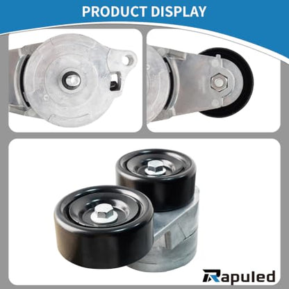 39142 Engine Belt Tensioner Serpentine Belt Drive Idler Pulley Kit - size: 90K-39142