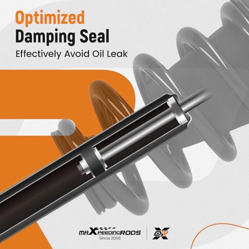 maXpeedingrods 4Pc Front Strut Rear Shock for Chevy Silverado 1500 - size: 4x Front Strut+Rear Shock