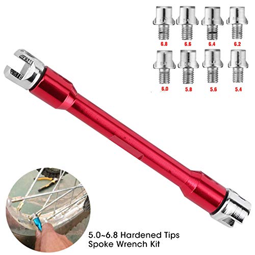 Joyzan Motorcycle Spoke Wrench, Dirt Bike Wheel Spokes Spanner Set
