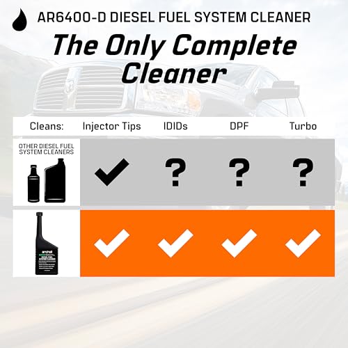 Archoil AR6400-D Diesel Fuel System Cleaner (12 oz) Four Pack - Rapid Injector Cleaner, Turbo & DPF Deposit Control - size: 12 Fl Oz (Pack of 4)