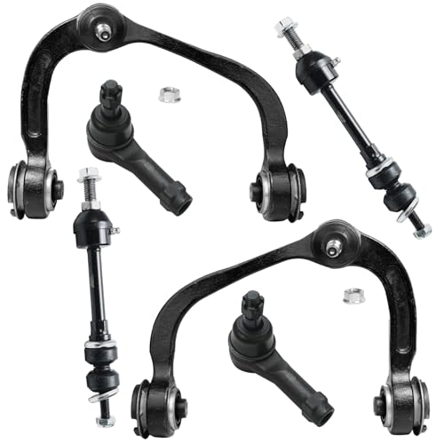 Detroit Axle - 4WD Front End Suspension Kit for Ford 2005-2008 F-150 - size: 6CS34593/6PC