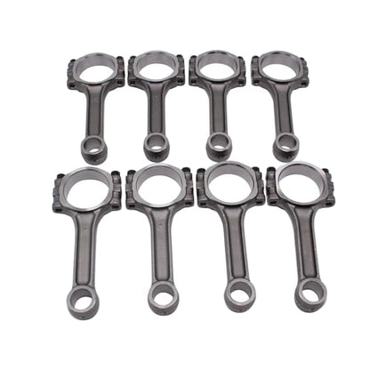 8 pcs/set SHLPDFM Connecting Rods 5.700" 2.100" .927" without Bronze Bush 5140 Connecting Rods Compatible with Chevy SBC 350