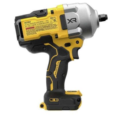 DEWALT 20V MAX Cordless Impact Wrench, 1/2" Hog Ring, High Torque, Brushless, Bare Tool Only (DCF961B) - style: Bare Tool Only