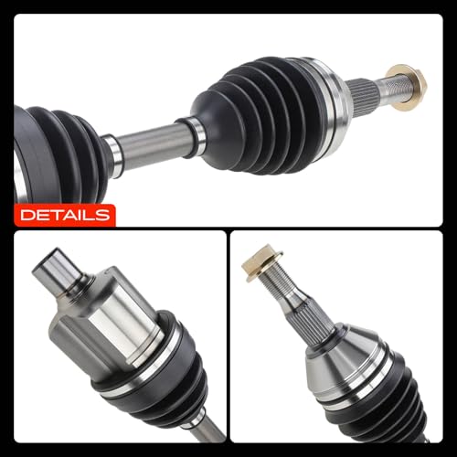 A-Premium Set of 2 Front Axle Shaft Assembly