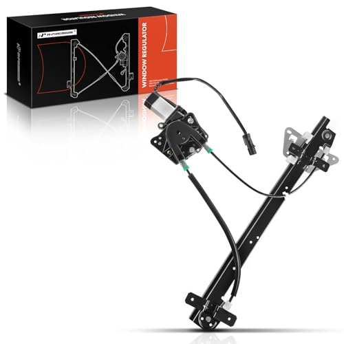 A-Premium Front Passenger Side Power Window Regulator with Motor (2-Pin) - size: Front Passenger Side