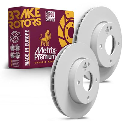 Metrix Premium Chassis Parts 260 mm Front Brake Rotor Kit Fits Nissan - size: 91835MT
