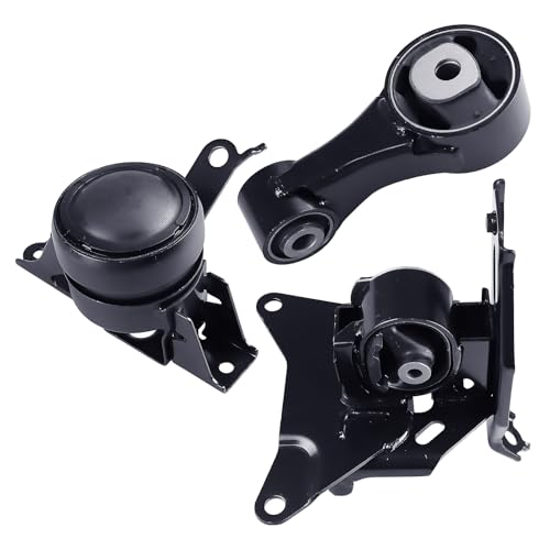 3PCS Engine Motor Mount Set Compatible with Yaris 1.5L L4 Manual - size: 2007-2012 Yaris Manual