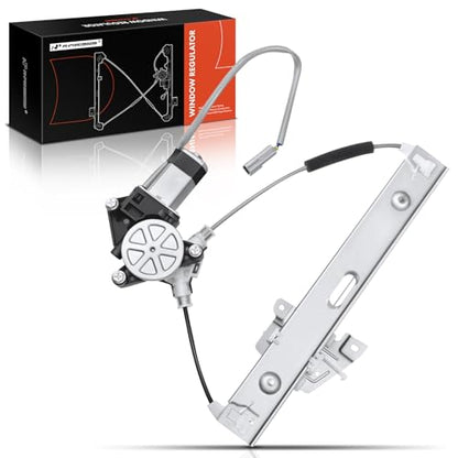 A-Premium Rear Passenger Side Power Window Regulator with Motor