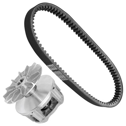 Caltric Complete Primary Drive Clutch with Belt Compatible with Polaris Sportsman 500 4X4 1998-2002