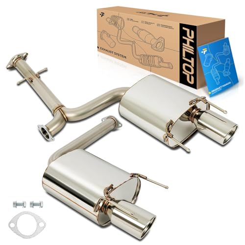 PHILTOP Cat-Back System for 2006-2010 Lexus IS250/IS350 - size: 2006-2010 Lexus IS250/IS350