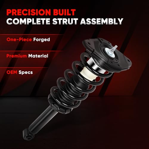 CCIYU Rear Complete Strut Spring Assembly for Nissan Sentra 02-06
