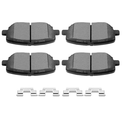 ECCPP D923 4pcs Front Disc Brake Pads Kits For Toyota For Corolla 2003-2008 - size: Front D923-7824