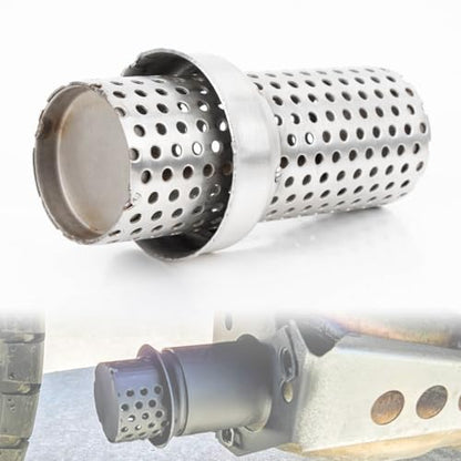PSLER 51MM Motorcycle Exhaust Muffler Universal Silencer Removable