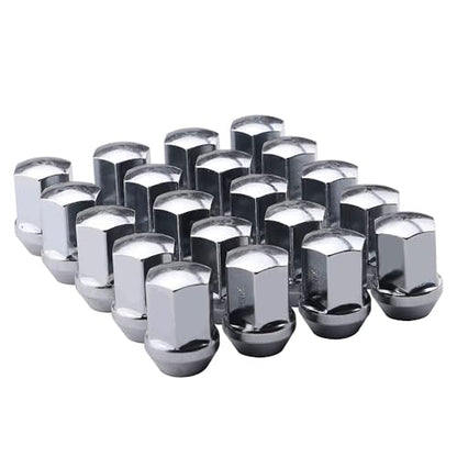 20PCS M14x1.5 Lug Nuts Chrome Replacement for 2012-2018 Ram 1500 - size: 20pcs（14x1.5 CH）