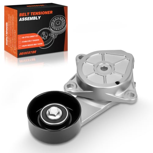 F8AZ6B209AA Belt Tensioner Assembly w/Pulley for Ford Mustang - size: F7AE6B209AB