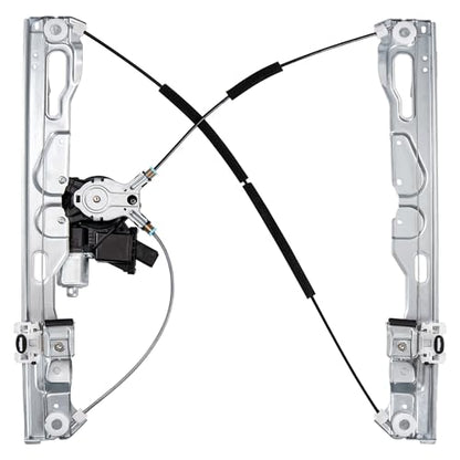 Front Driver Side Power Window Regulator with Motor - size: 751-600