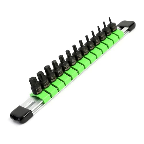 OEMTOOLS 24293 Stubby Torx Bit Socket Set, 13 Pc Torx Set 1/4" Drive - size: 13 Piece