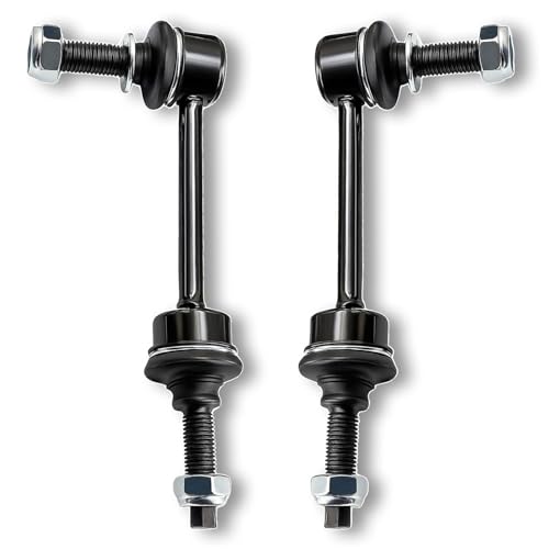 2PCS Front Stabilizer Sway Bar End Links Compatible With Fit for Ram 2014 2015 2016 2017 2018 2019 2020 2021 2022 Ram 2500, 2013 2014 2015 Ram 3500, 2014-2022 Ram 3500 RWD #OE ‎‎K750889 - size: K750889 X2