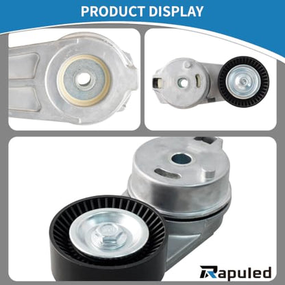38323 Engine Belt Tensioner Serpentine Belt Drive Idler Pulley Kit - size: 90K-38323E