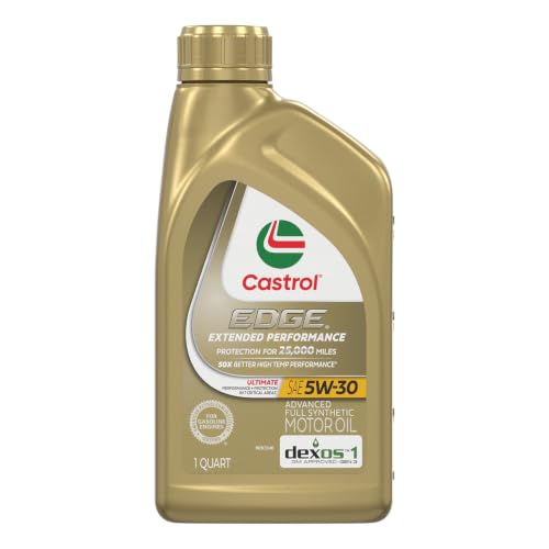 Castrol EDGE Extended Performance 5W-30 Adv Full Syn Motor Oil, 1Qt, 6 Pack - size: 1 quart (Pack of 6)