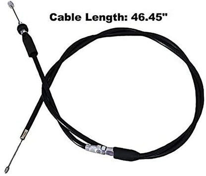 7/8" 22mm Thumb Throttle Cable with Dual Brake Lever Assembly Fits for 50cc 70cc 90cc 110cc 125cc 150cc 200cc & 250cc Kart Quad Bike Buggy