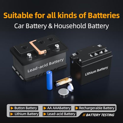 FNIRSI HRM-10 Precision Voltage Internal Resistance Battery Tester - size: HRM-10