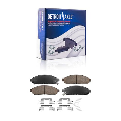 Detroit Axle - Brake Kit for 2005-2019 Nissan Frontier 2009-2012 Equator - size: 10PR1200102/kit