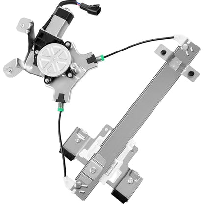 Rear Driver Side Power Window Regulator with Motor (2 Pins) Fit for 2007-2014 Cadillac Escalade Chevrolet Tahoe Gmc Yukon, 741-390 - size: Rear Driver (LH)
