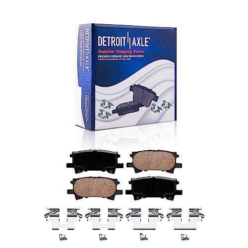 Detroit Axle - Brake Kit for Toyota Highlander Lexus RX330 RX400h RX350 - size: 10BPR47547/kit