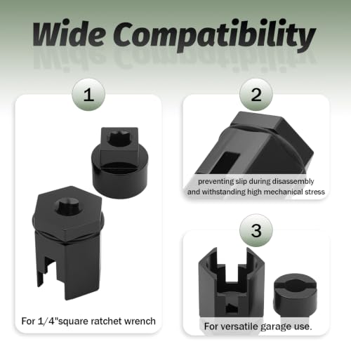 485 Petcock Socket Set, Semi-Open Radiator Drain Plug Removal Tool