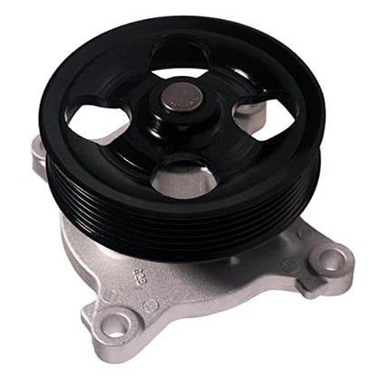 AUQDD AW7174 Professional Water Pump Kit With Gasket Fit For (Engine L4 2.5L) 2014-2017 Infiniti QX60 /14-18 Nissan Altima /14-20 Rogue /2016 Murano /14-15 Pathfinder - size: AW7174
