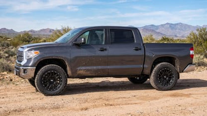 RockTrix RT110 20x9 Off-Road Wheels compatible with Toyota Tundra 2007-2021, Matte Black 5x150 Rims +12mm Offset for 33-35 Inch Tire Clearance, Fits Sequoia, Land Cruiser, And Fits Lexus LX570 - color: Matte Black, size: 20x9 +12mm offset